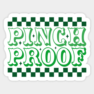 Pinch Proof Sticker